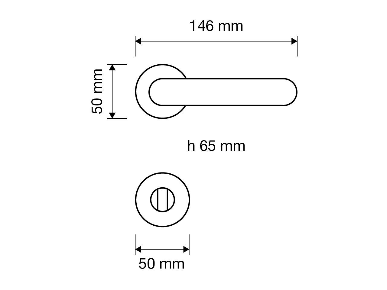 Латунная ручка с насадкой LINEA CALI' Jenny ARCH-00139591 - Вид №4