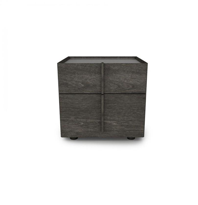 Huppé Прикроватная тумбочка из березы с ящиками Plank 9143v - 9144-lv/rv HUPPE - Вид №2