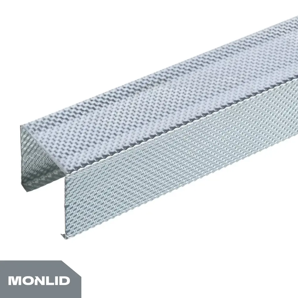 Монтажная рейка MONLID 50x50 мм 3 м цвет серый 89416840 STLM-2032704 Нет - Вид №1
