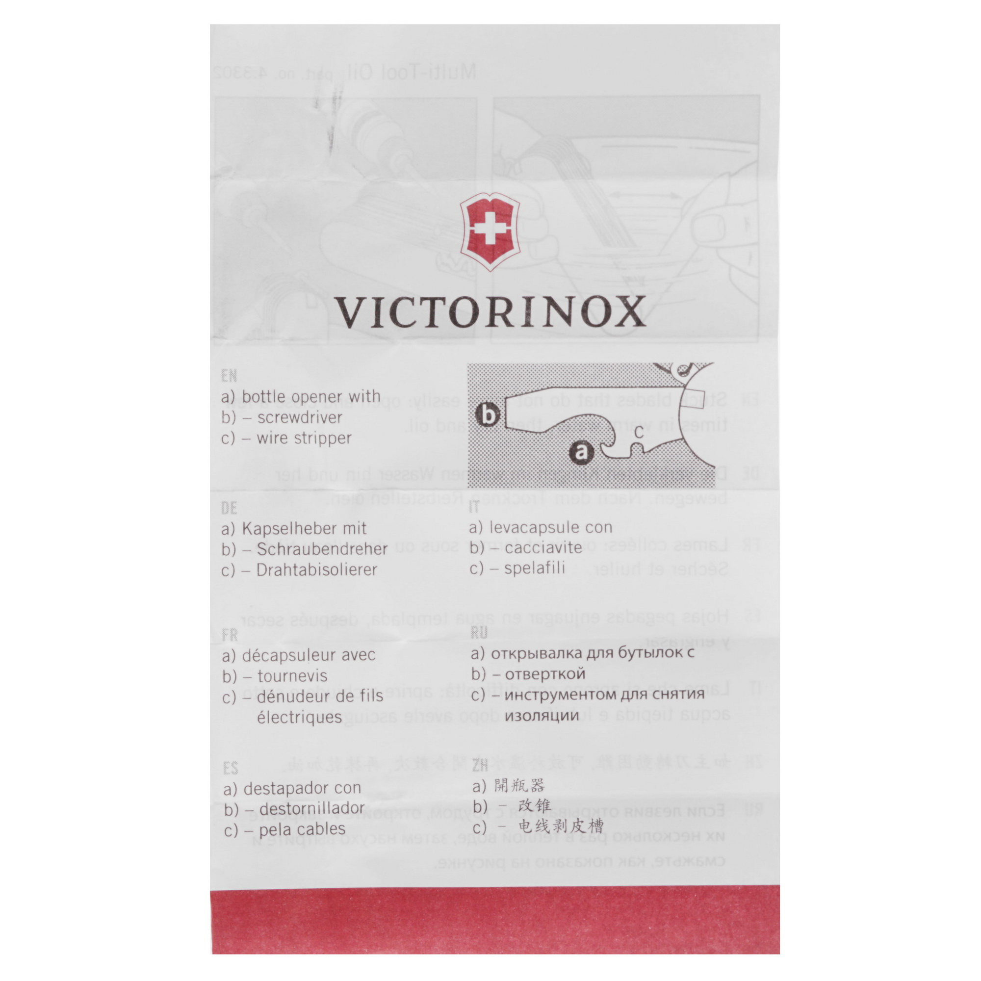 Швейцарский нож Victorinox Recruit (0.2503) 5309780 STDN-0010118 - Вид №5