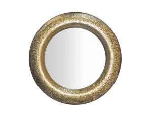 Настенное круглое зеркало из стекловолокна