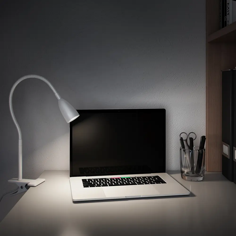 Настольная лампа INSPIRE Gao с регулируемым углом наклона 86493693 STLM-1580377