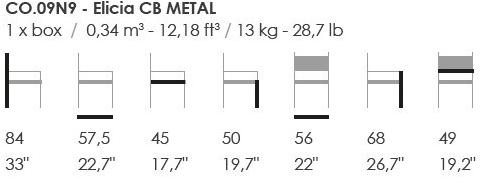 Fenabel Офисный стул с 4-мя спицами Elicia sun-id-1417139 - Вид №1