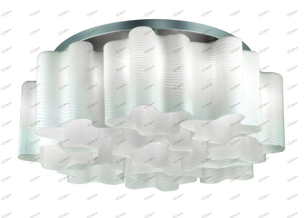 Потолочная люстра ST Luce Onde SL117.502.09 ST LUCE ДИЗАЙНЕРСКИЕ, ONDE 058935 Белый 