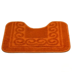 Коврик для туалета ТН оранжевый, 40x50 см