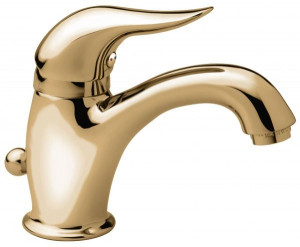 44003BR Смеситель Duka с донным клапаном для раковины, цвет бронза