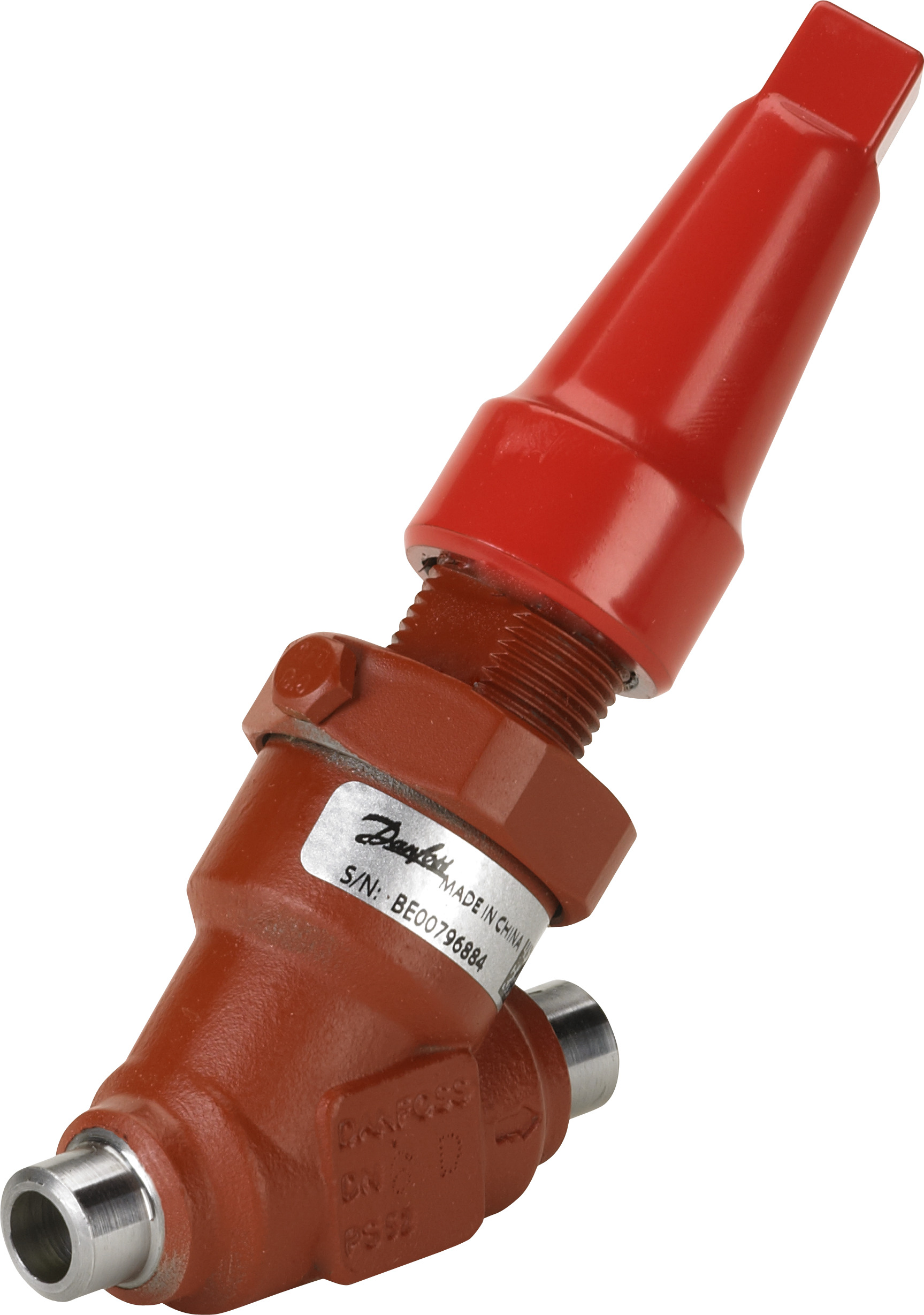 Danfoss SVA-S — запорные клапаны со стандартным штоком SVA-S 125 D ANG CAP Запорный клапан 148B6101  - Вид №4