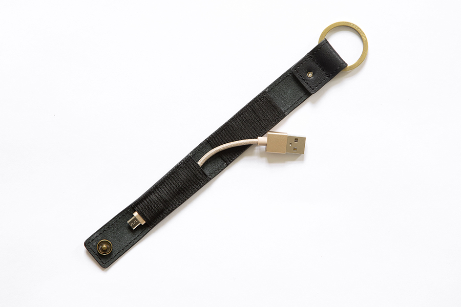 Kfla120 Брелок с usb wloop черный KREAFUNK  - Вид №1