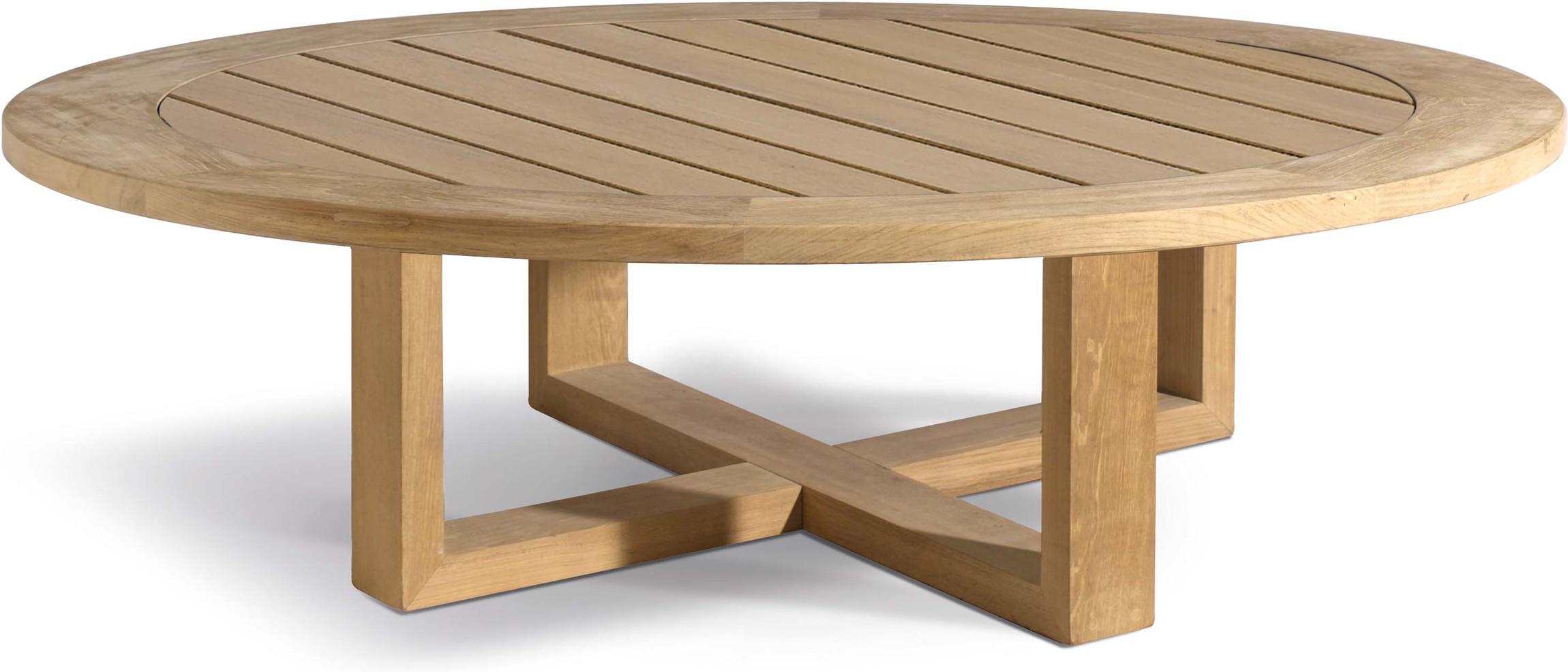 MNST1086 Журнальные столики teak ⌀130см Manutti Siena