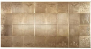 Officine Gullo Спинка для кухни из латуни