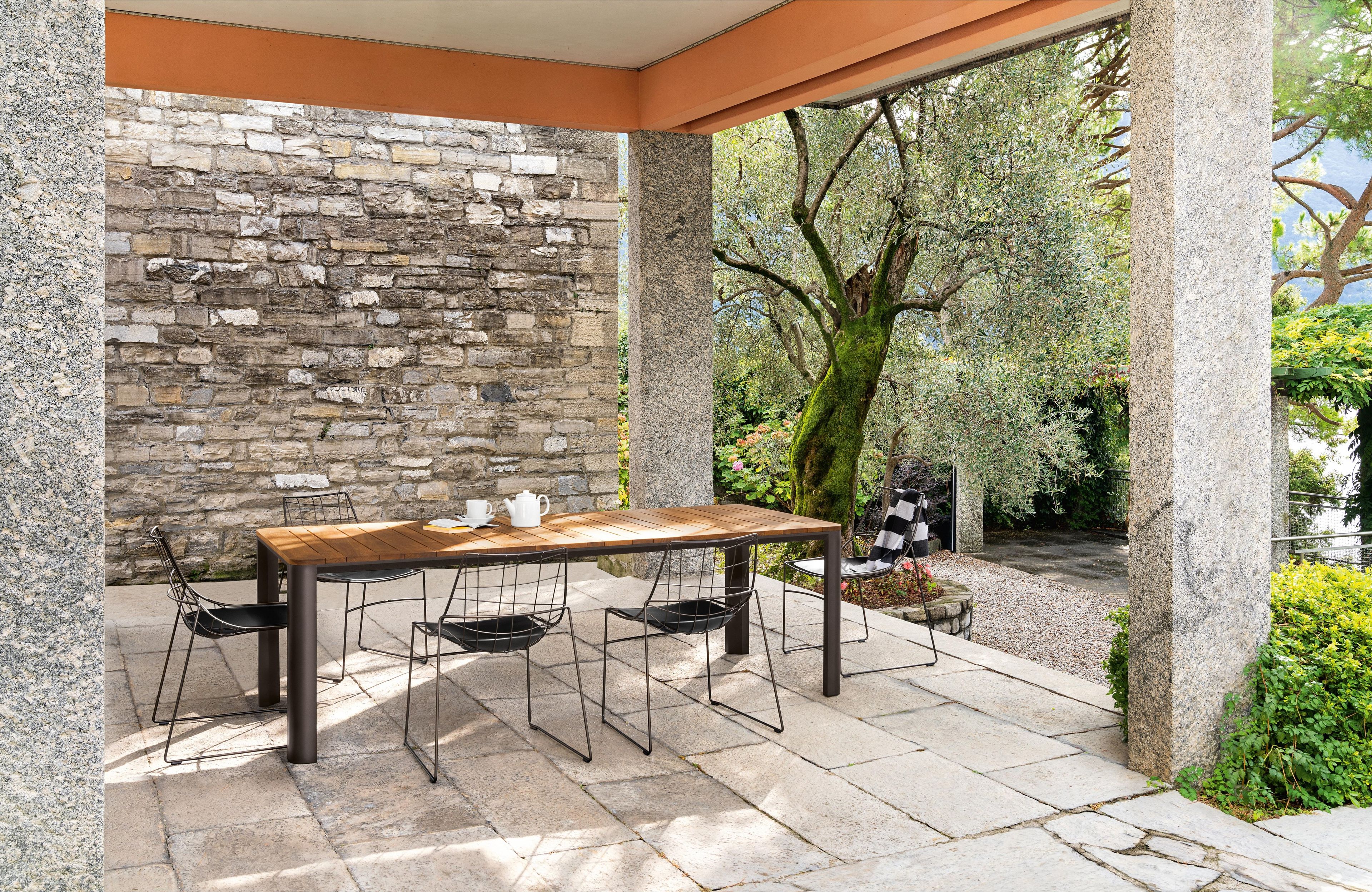 Прямоугольный садовый стол Sovet Italia Kodo ARCH-00149631 - Вид №6