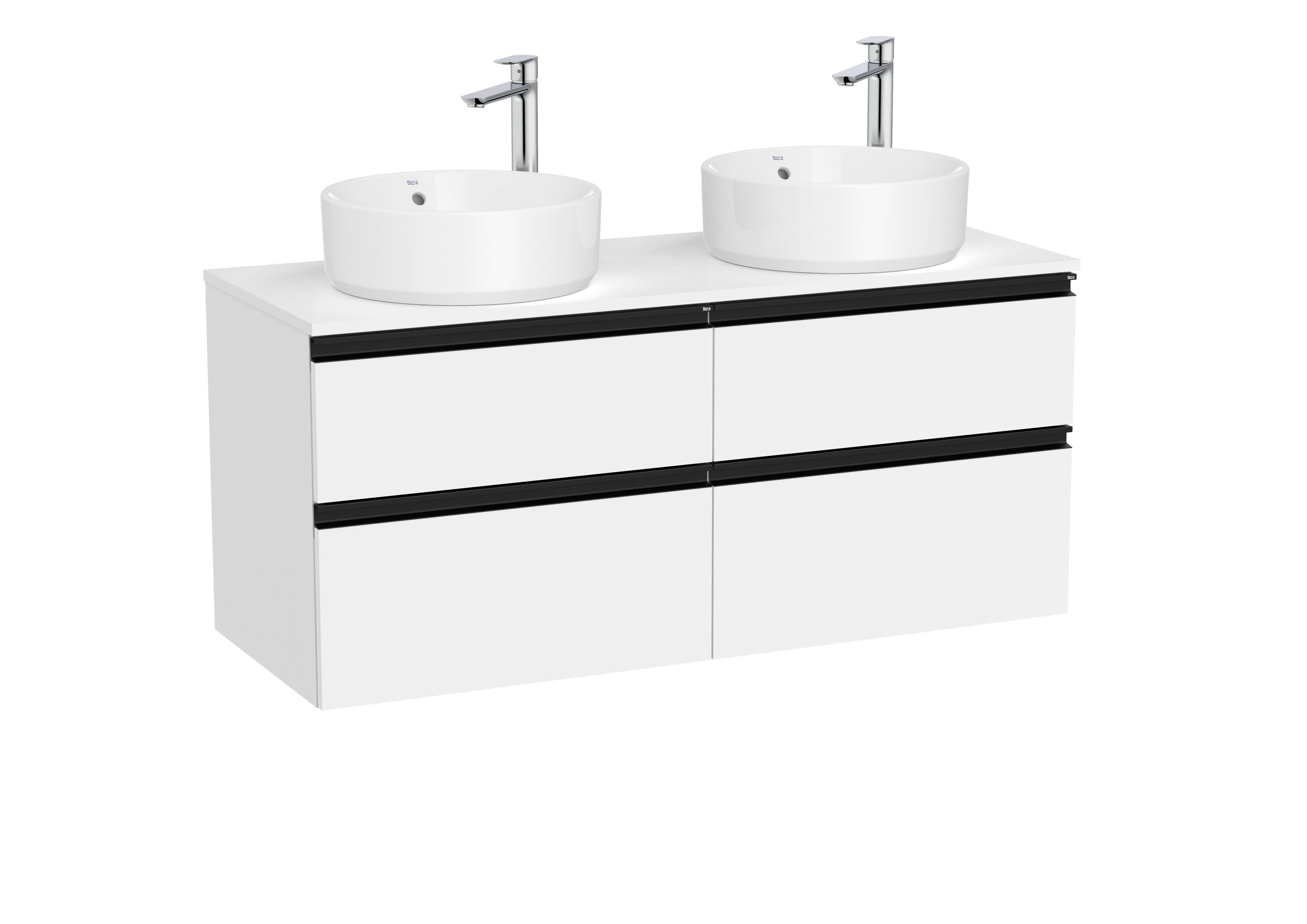 Деревянный двойной умывальник с ящиками Roca The Gap ARCH-00074708 - Вид №13