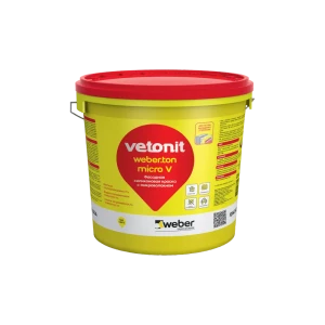 Декоративная штукатурка Vetonit Ton Micro V 0000 0.03 мм 25 кг