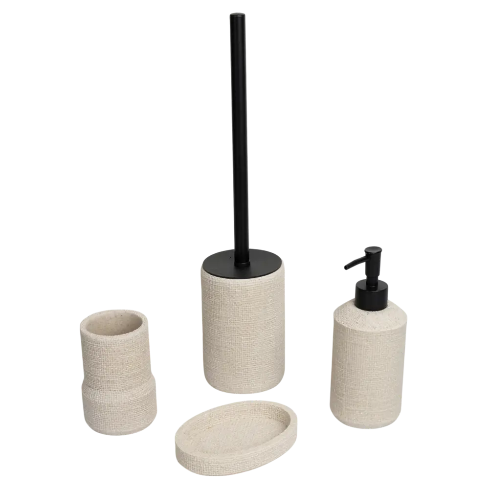 Стакан для зубных щеток Vidage Изар бежевый - организация ванной с эстетикой 89380395 STLM-1577885 - Вид №1