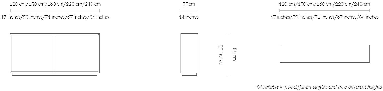 MORADA Прямоугольная консоль из дерева и стекла  Puro co  - Вид №4