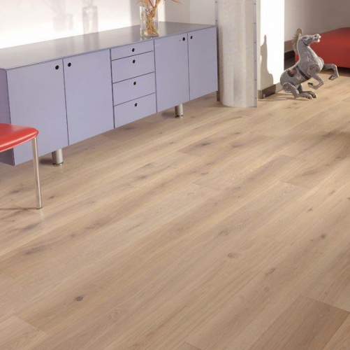 Паркетная доска Coswick Искусство и ремесло Батист Дуб Рустик (Гладкая) 2100х190 мм 11337918 - Вид №4