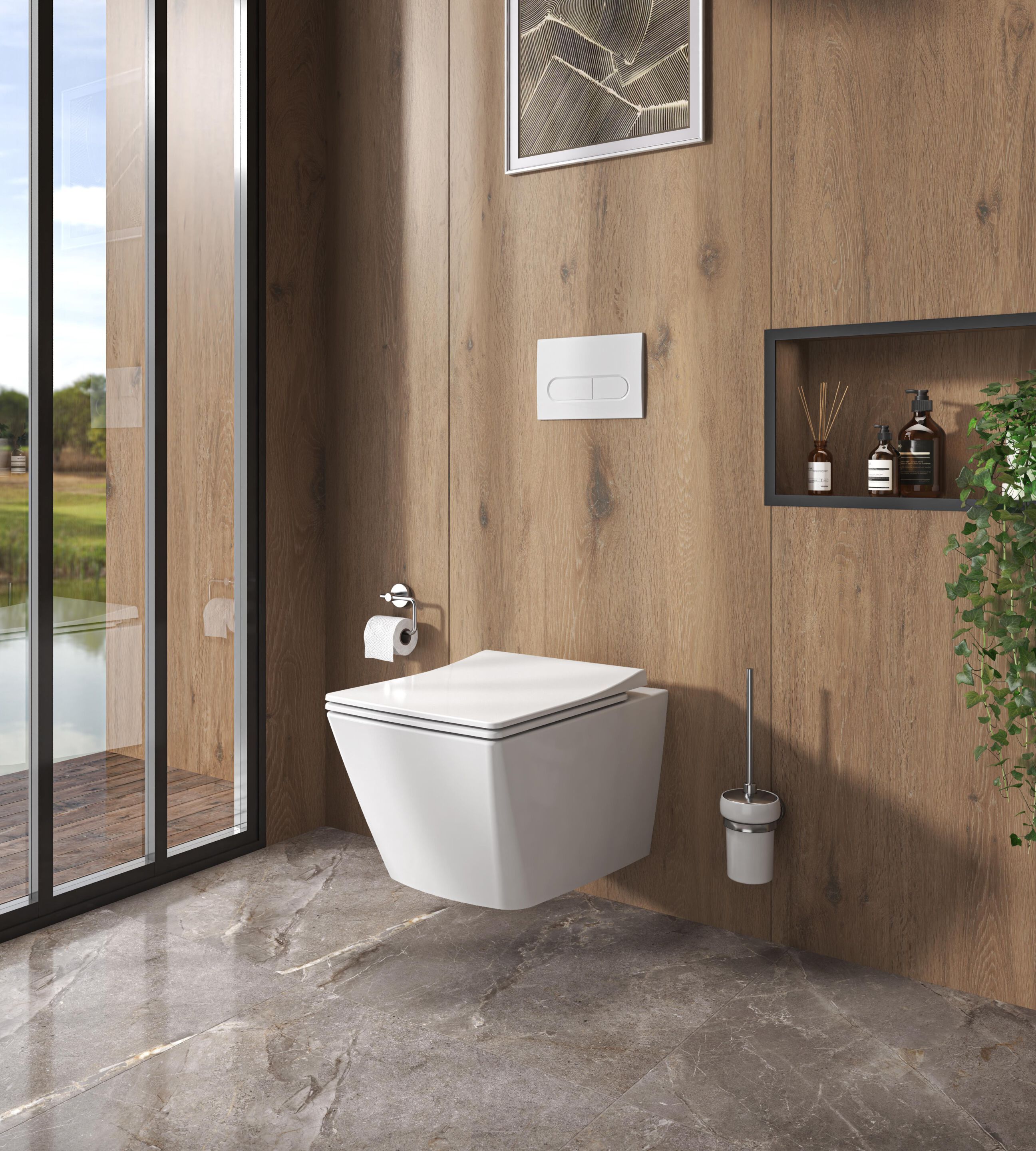 Сиденье унитаза duroplast Kaleseramik сантехника ARCH-00015114 - Вид №1