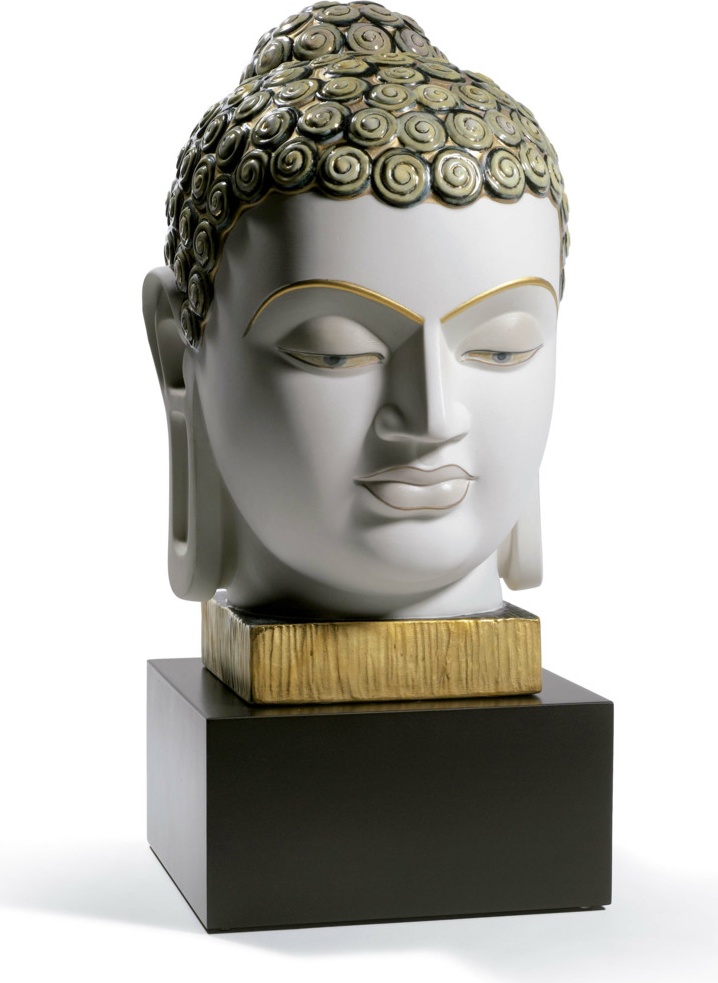 10669165 LLADRO Фигурка Lladro "Будда II" 35х17см Фарфор Lladró 
