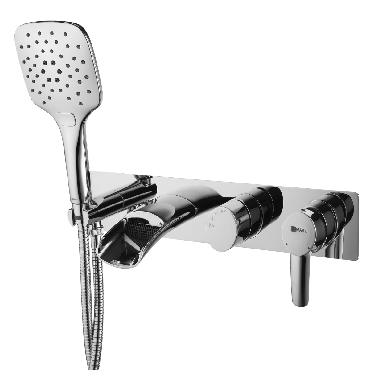 LM3224C Смеситель Atlantiss для ванны и душа, встраиваемый LEMARK ATLANTISS 