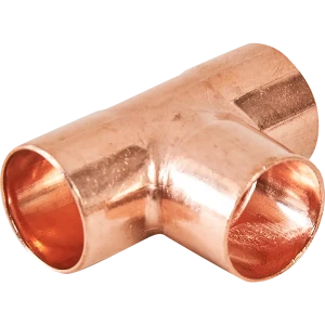 Тройник Hailiang ø18 мм медь 88673387 STLM-2076497