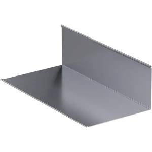 Планка примыкания верхняя 147x250x2000 мм 0.4 мм серый