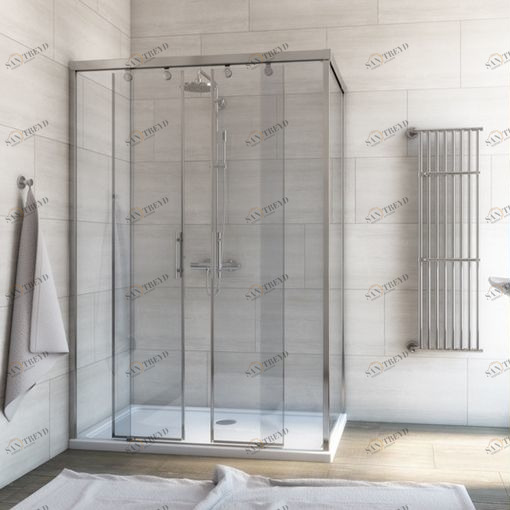 Душевая кабина 100x100 GK-865 GUTEWETTER SLIDE SQUARE 100X100GK865