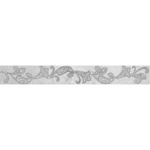 91101935 Бордюр Azori Sfumato 583241002 глазурованный 6.2x50.5см цвет серый STLM-0943820