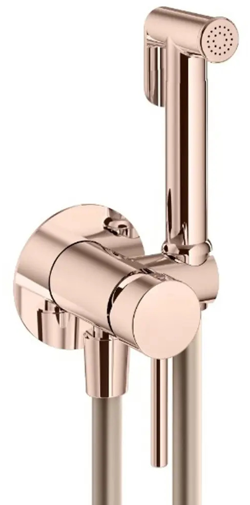 91720123 Комплект гигиенического душа Plumberia Selection IXO XO2000RG, Золото розовое STLM-0970776