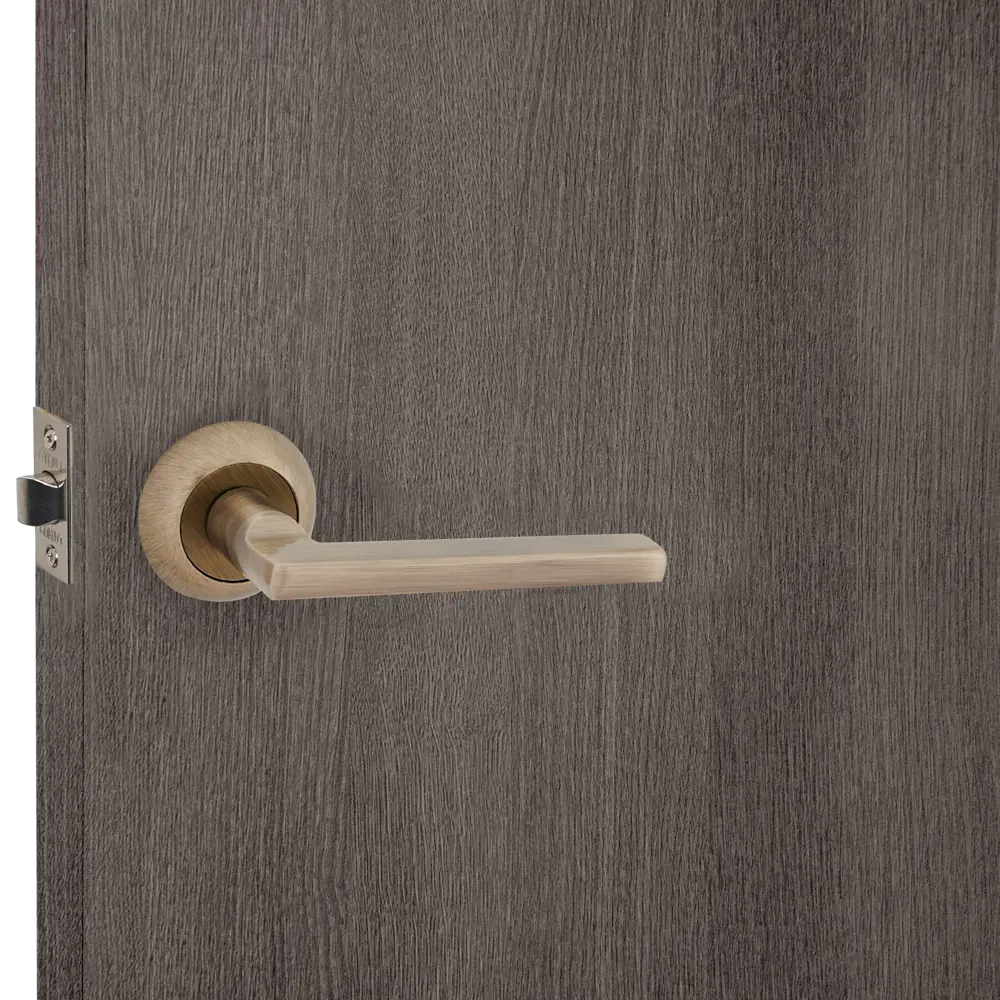 Дверные ручки Punto Polo без запирания цвет бронза STLM-2125684 - Вид №6