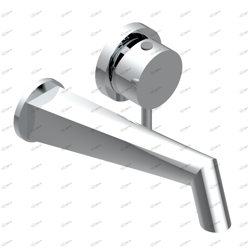 G3V-6541B Trim only for Built-in basin mixer with spout (two x 1/2'' inlets and one 1/2'' outlet), without waste Thg-paris Montaigne marbre blanc Vénus Хром G3V 6541B A02 CAT.A