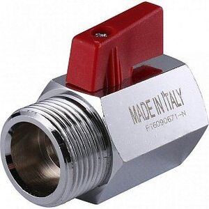 Кран шаровый STOUT ВН Mini 3/4" стандартный проход, флажок