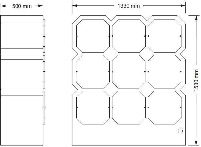 ENCHO ENCHEV - ETE Памятная бетонная стена  207  - Вид №4
