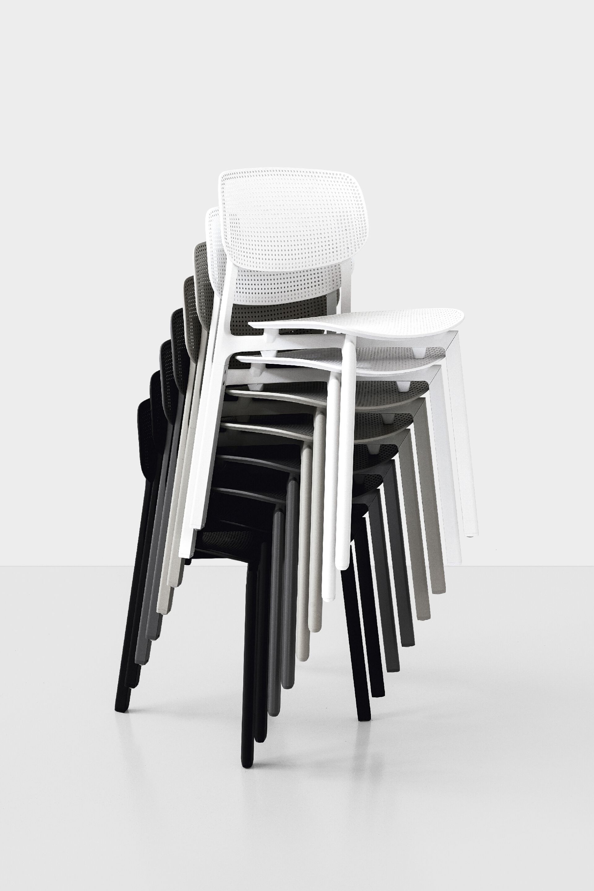 Штабелируемый стул из полипропилена Kristalia Colander ARCH-00024220 - Вид №31
