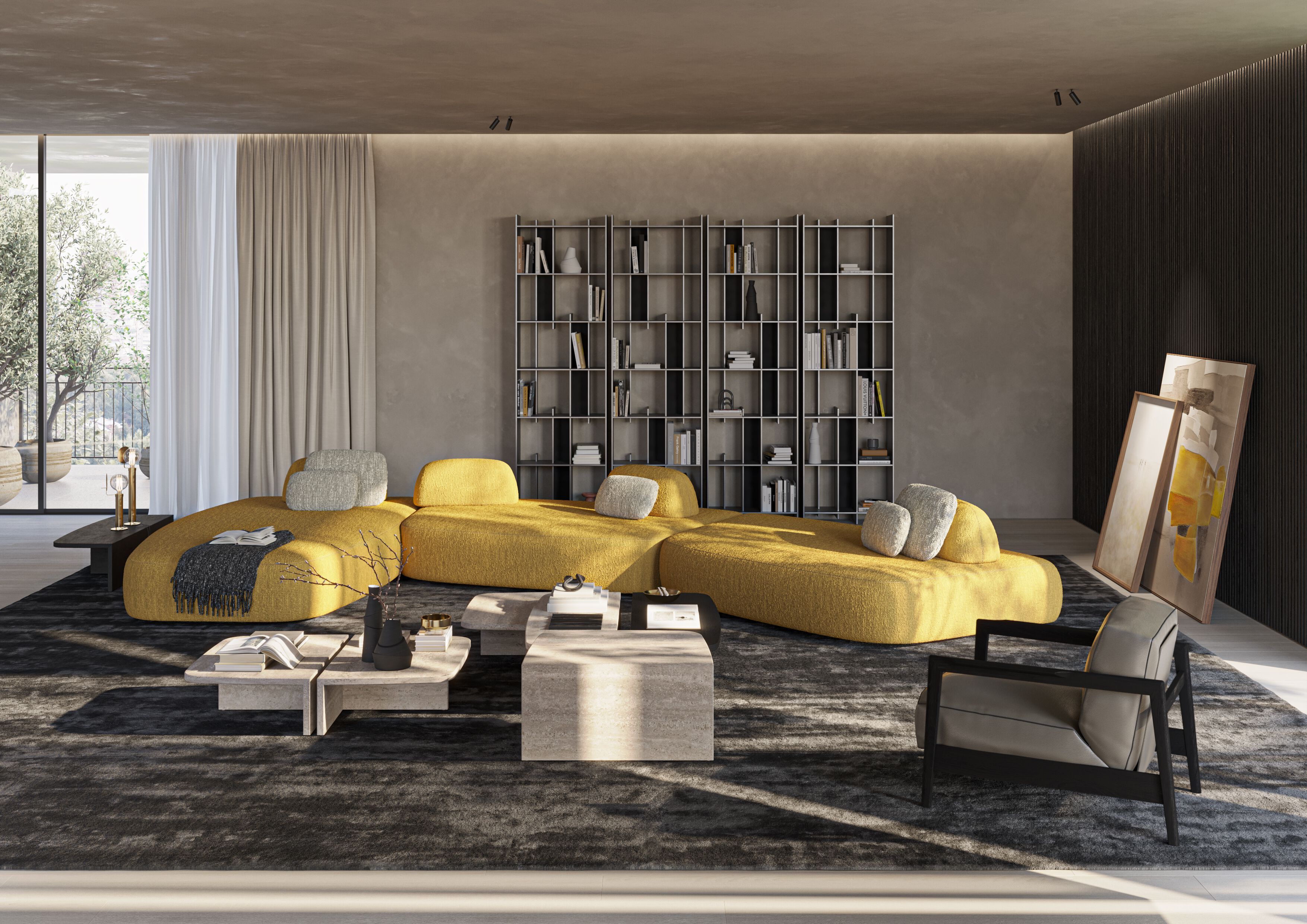 Секционная библиотека Vibieffe 9950 STREET ARCH-00015505 - Вид №1