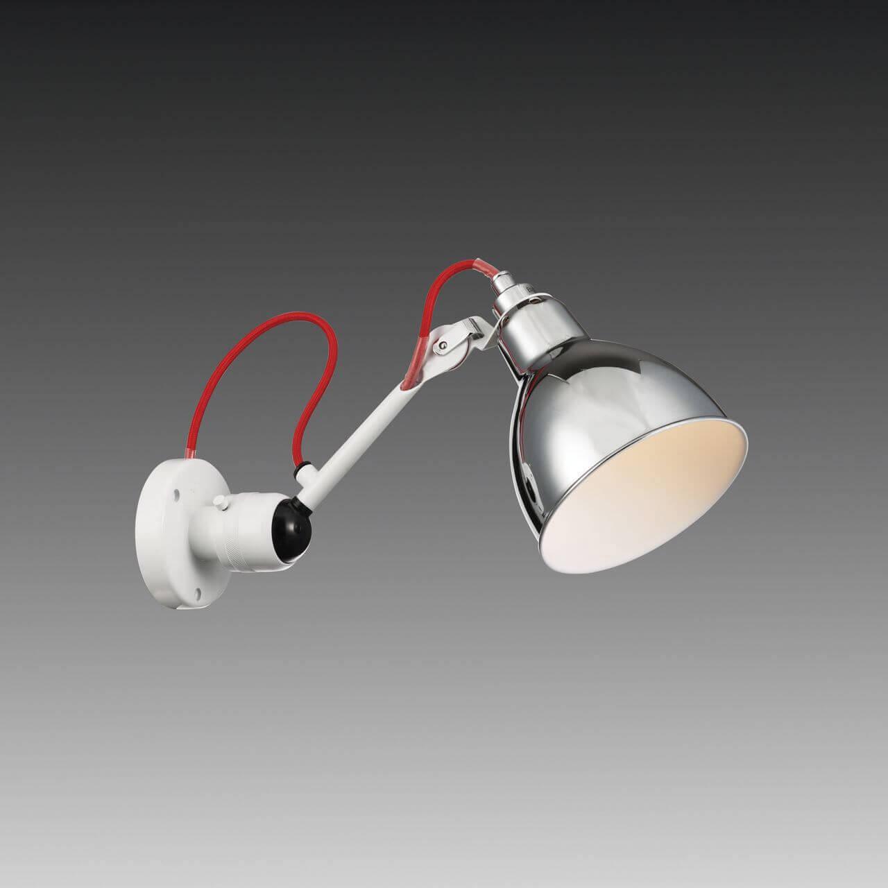 Спот настенный с металлическим плафоном хром Lightstar Loft 765604 LIGHTSTAR LOFT 00-3891490 Хром - Вид №1