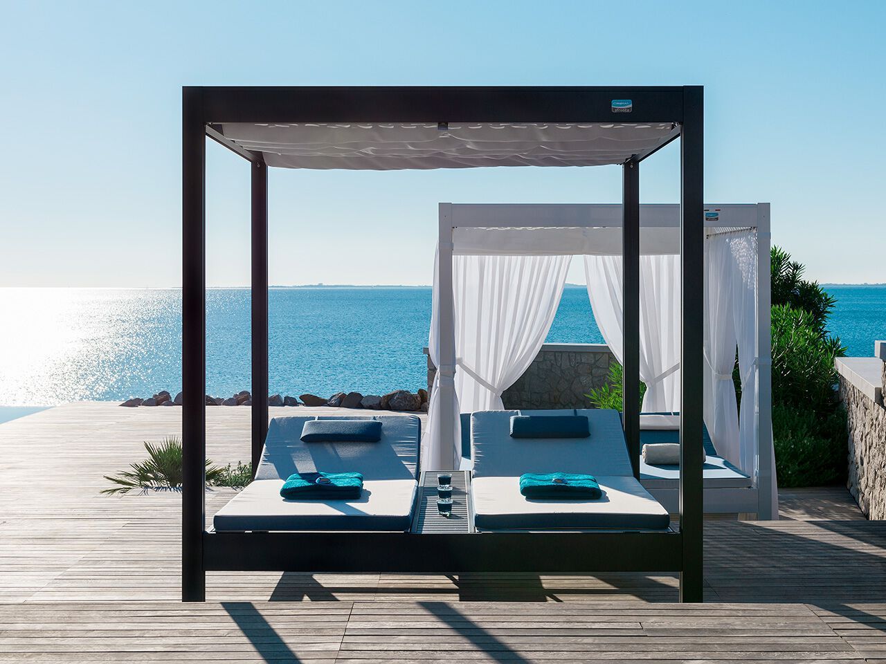 Алюминиевая беседка с раздвижной крышкой Crema Outdoor AFRODITE ARCH-00089181