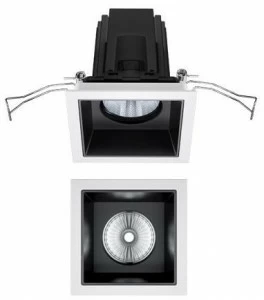 iGuzzini Квадратный встраиваемый светодиодный точечный светильник Laser