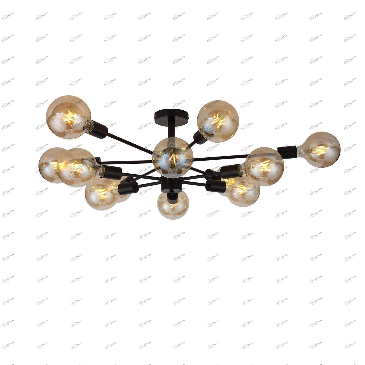 Потолочная люстра ST Luce Ano SL419.402.12 ST LUCE ANO 328890 Черный;коричневый 