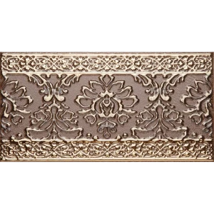 Бордюр настенный LB Ceramics Катар 13x25 см цвет коричневый