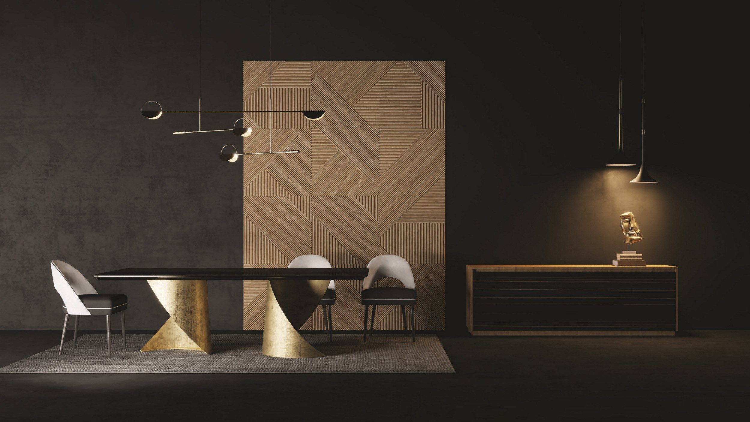 Мягкий стул из ткани CASA +39 ENCORE Italia ARCH-00042865 - Вид №1