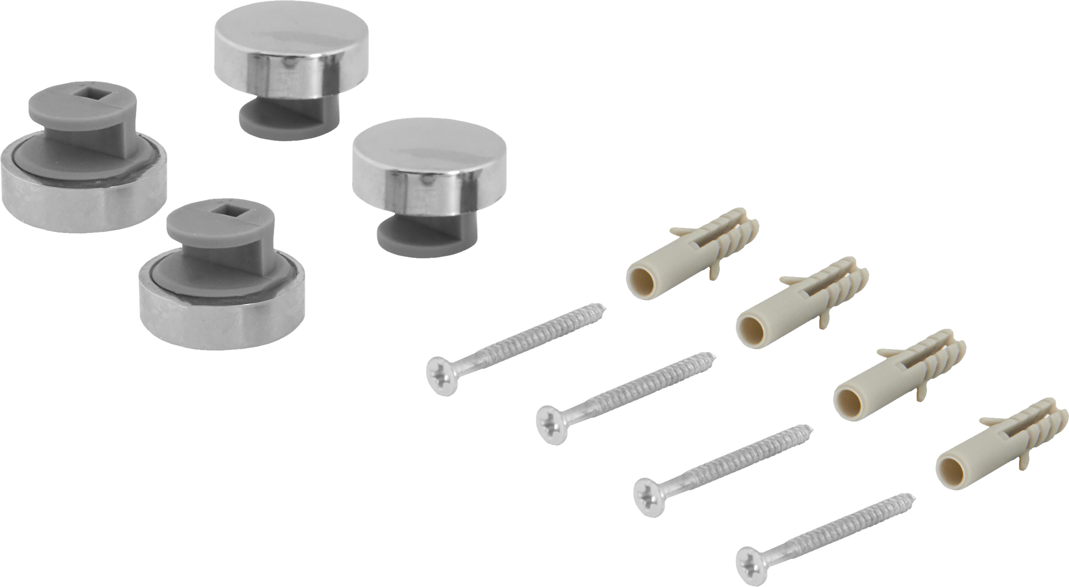 82360901 Набор креплений для зеркала Ø25 мм Набор крепления зеркал STLM-0025402 SENSEA