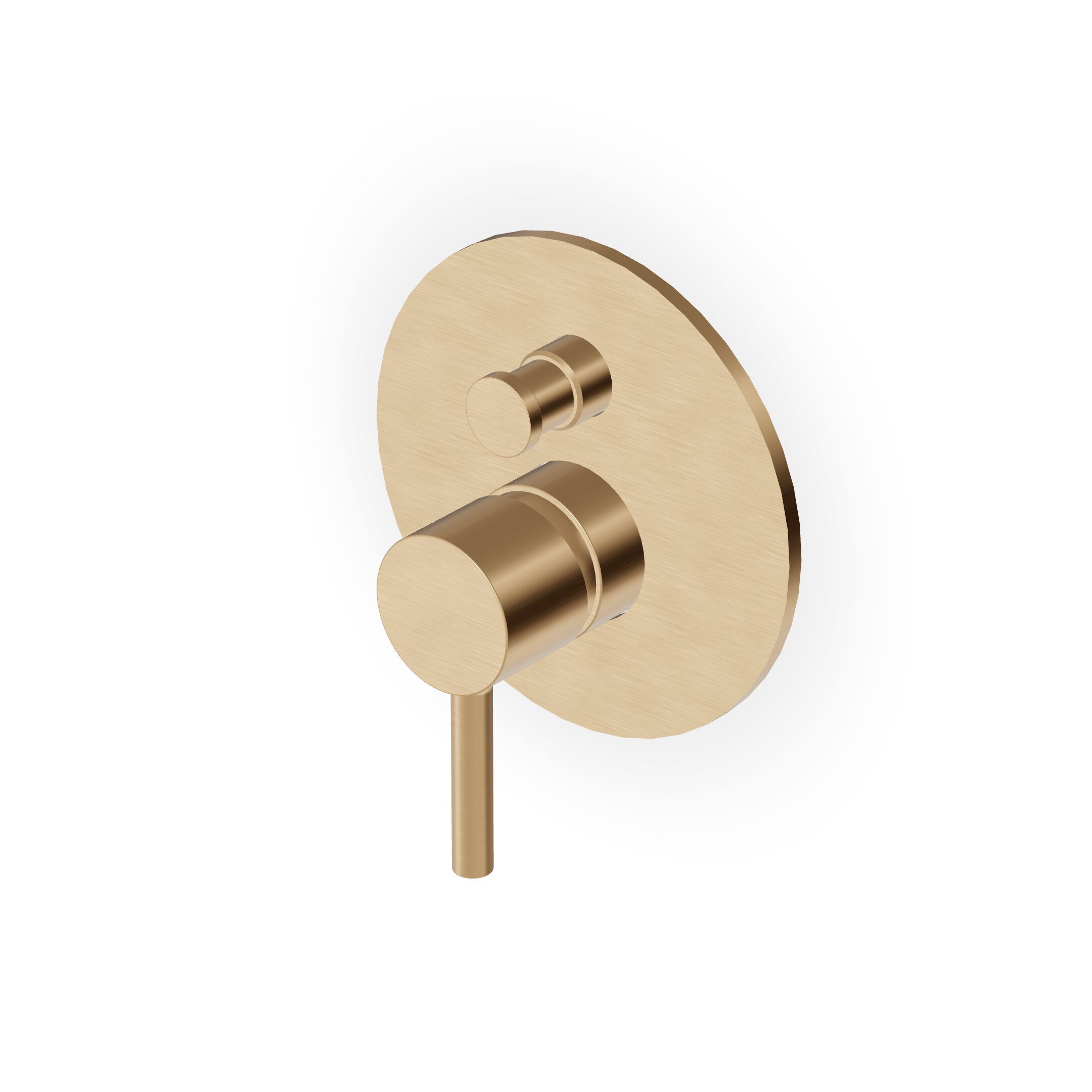 Однорычажный настенный смеситель для ванны / душа с переключателем Zucchetti Pan S ARCH-00086458 - Вид №18