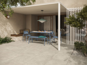 Пол / керамогранит с эффектом цемента