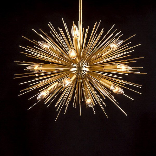 Люстра CL8612-88 gold от Delight Collection золото DELIGHT ДИЗАЙНЕРСКИЕ, ШАР 247070 Золотой  - Вид №1