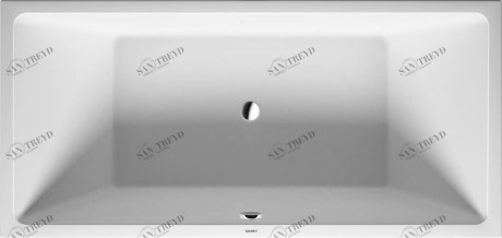 700414..0000000 Vero Air Ванна Белый Alpin Duravit