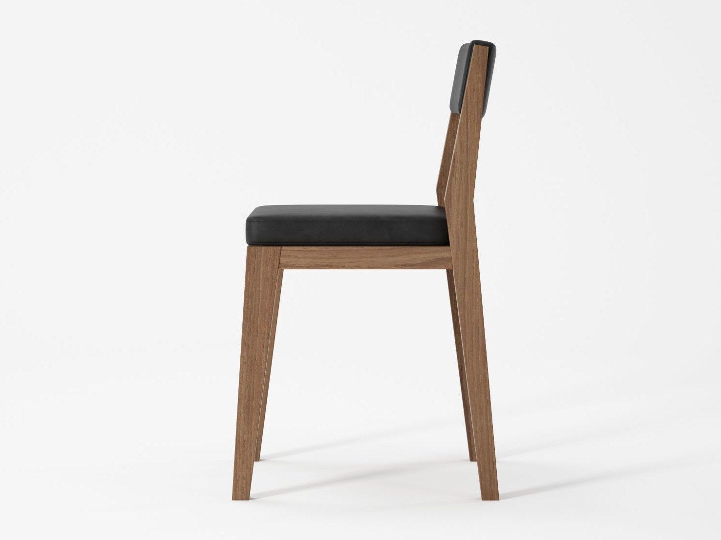 Мягкий стул для ресторана из массива дерева KARPENTER Nouveau Bistro ARCH-00008818 - Вид №19