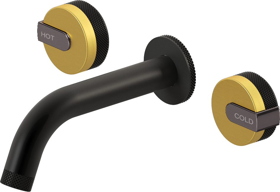 E-11530-R1BAU-L1OX-MBK Смеситель для умывальника из 19,1см носикем (внешняя часть) GRAFF MOD+