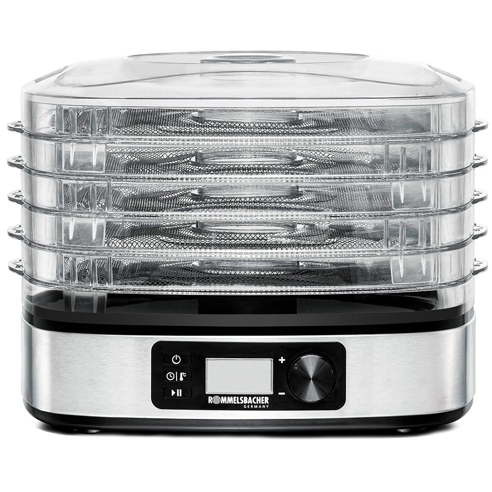 9079176 Сушилка для овощей и фруктов Rommelsbacher DA 350 серебристый STDN-0030929