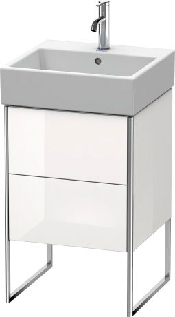 XS447204949 XSquare Тумбочка напольная Графит матовый, декор Duravit - Вид №2