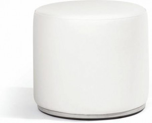 MNST1305 Подставка для ног Moon Island 52 морская кожа белого цвета Manutti Poufs